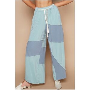 POL Blue Wide Leg Pants